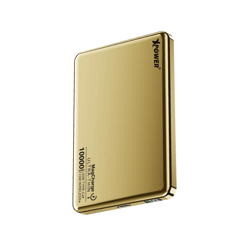 XPower 10000mAh 鋁合金超薄 PD 3.0 磁吸無線快速充電器 M10K