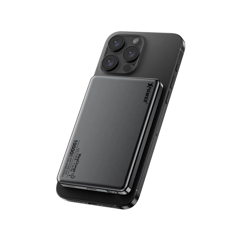 XPower 10000mAh 鋁合金超薄 PD 3.0 磁吸無線快速充電器 M10K