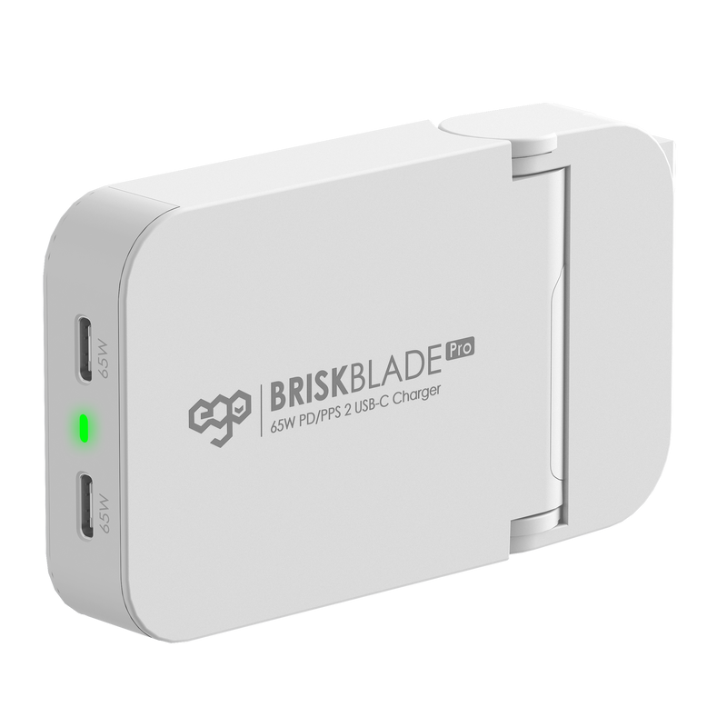 EGO 65W 刀鋒 Brisk Blade Pro 氮化鎵 摺疊充電器
