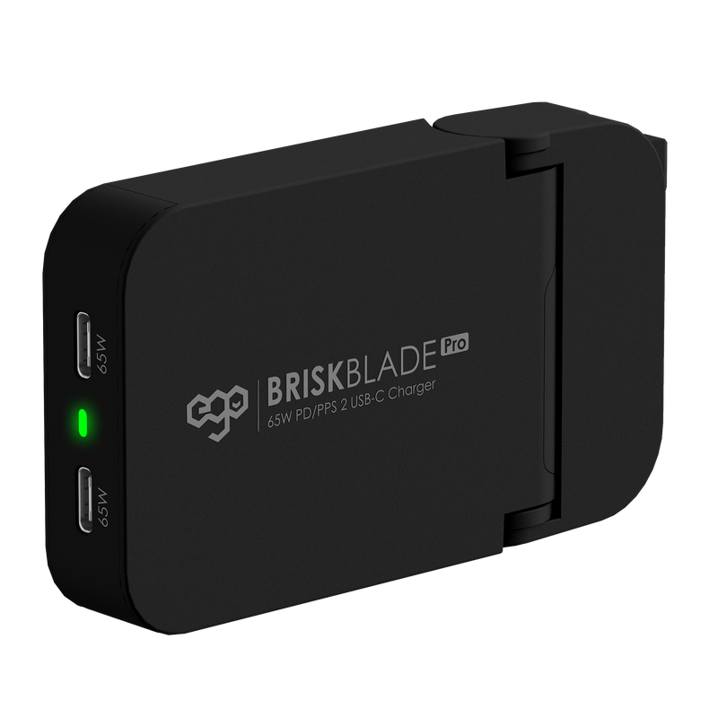 EGO 65W 刀鋒 Brisk Blade Pro 氮化鎵 摺疊充電器