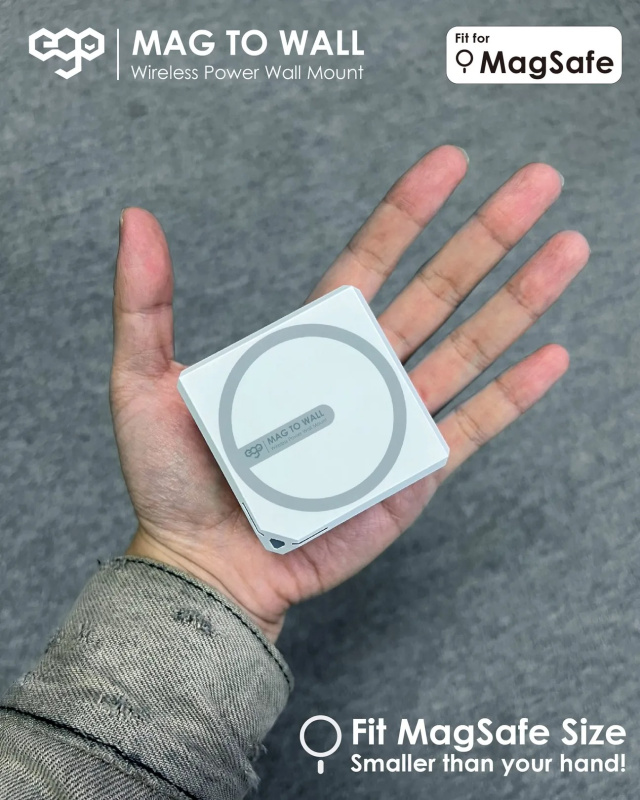 EGO Mag To Wall 40W 磁吸摺疊插腳牆充 MTW