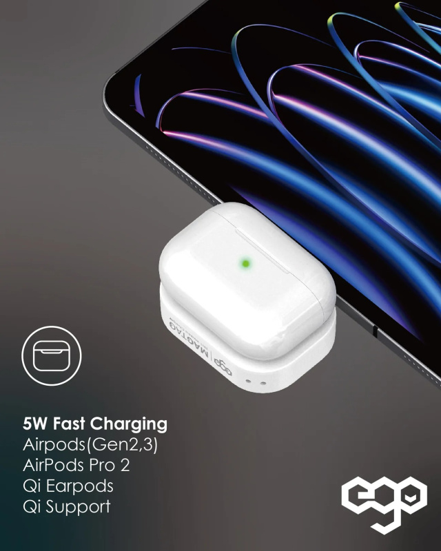EGO MagTag 2合1 無線充電器 APPLE WATCH 充電器