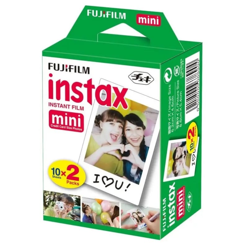 FUJIFILM INSTAX MINI FILM 富士即影即有菲林相紙 (白邊框孖裝)