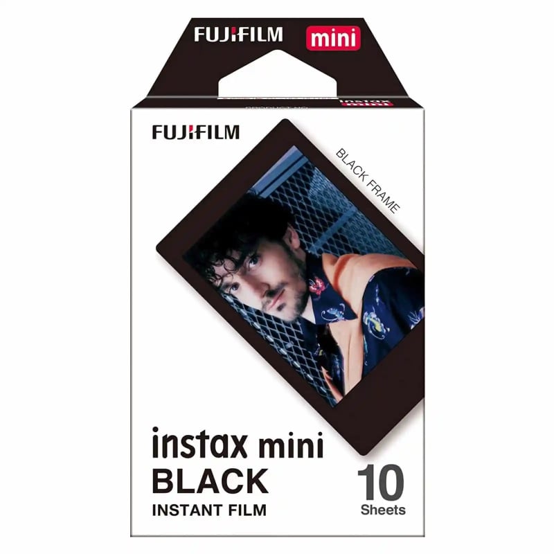 FUJIFILM INSTAX MINI FILM (BLACK FRAME) 富士即影即有菲林相紙 (黑邊框)