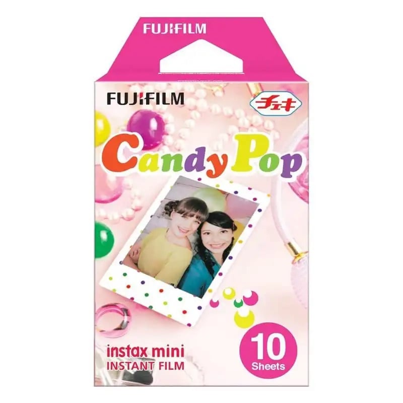 FUJIFILM INSTAX MINI FILM (CANDY POP) 富士即影即有菲林相紙 (彩色圓波點)