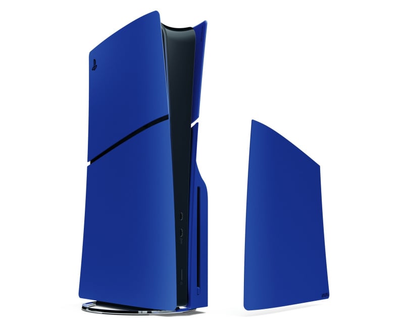 PlayStation®5 主機保護殼（PS5 Slim）- 鈷藍
