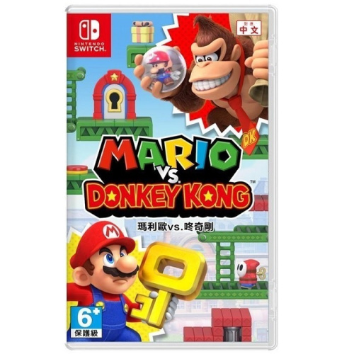 Switch Mario VS Donkey Kong 瑪利歐 vs 咚奇剛 - 中英日合版