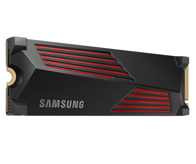 SAMSUNG 990 PRO PCIe 4.0 NVMe M.2 固態硬碟 4TB ( 含散熱片 ) (MZ-V9P4T0CW)