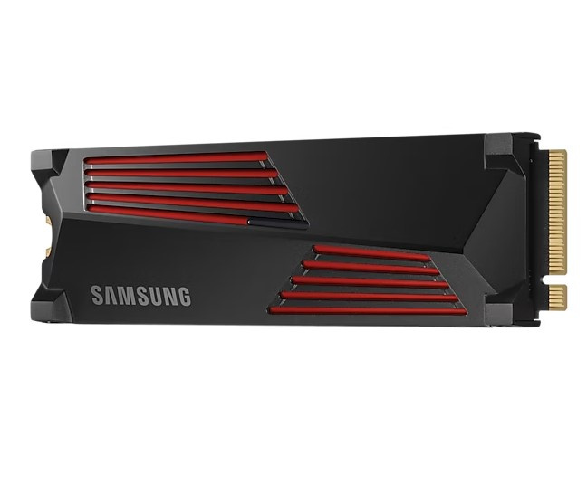 SAMSUNG 990 PRO PCIe 4.0 NVMe M.2 固態硬碟 4TB ( 含散熱片 ) (MZ-V9P4T0CW)