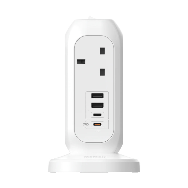 MOMAX ONEPLUG PD20W 2A2C 7位拖板 [US18]