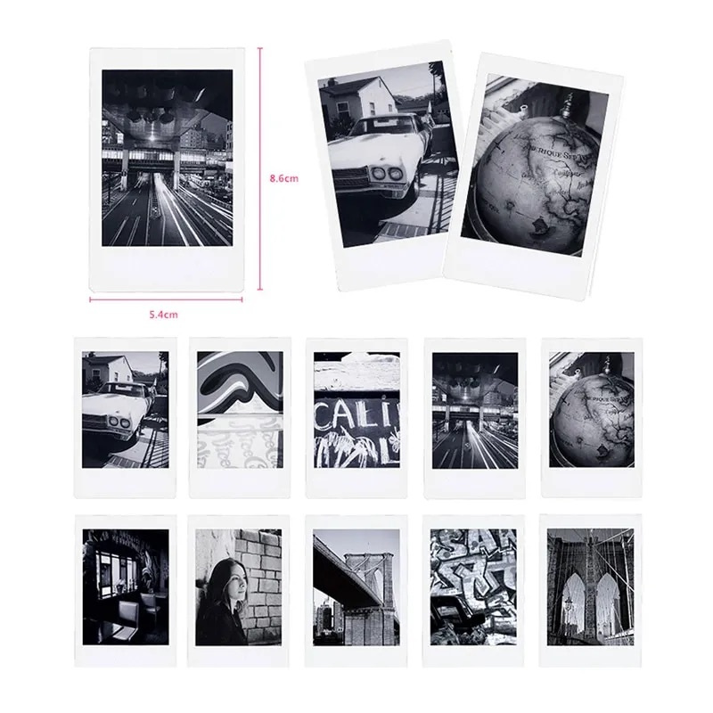 FUJIFILM INSTAX MINI FILM (MONOCHROME) 富士即影即有菲林相紙 (黑白)