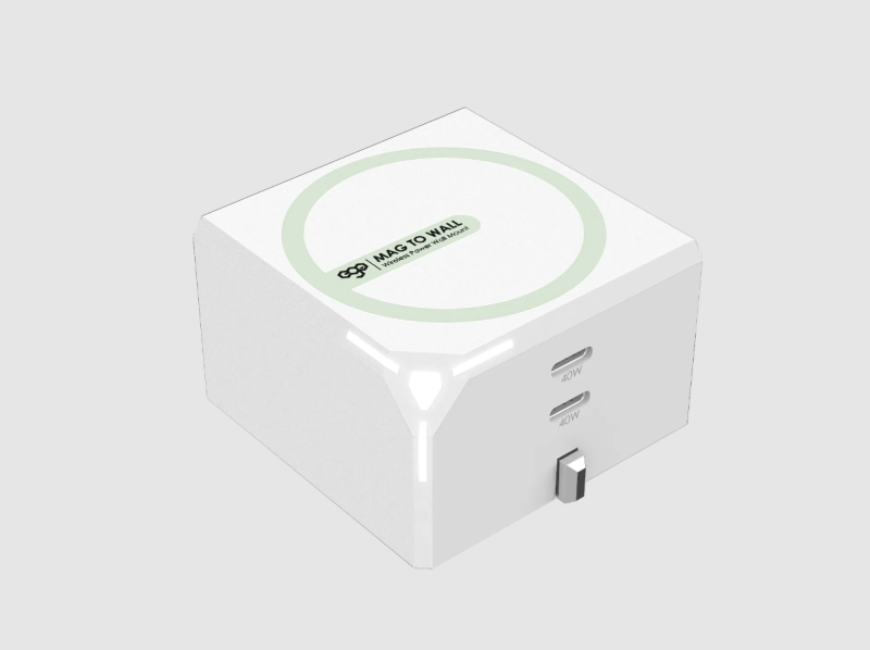 EGO Mag To Wall 40W 磁吸摺疊插腳牆充 MTW (兩色)