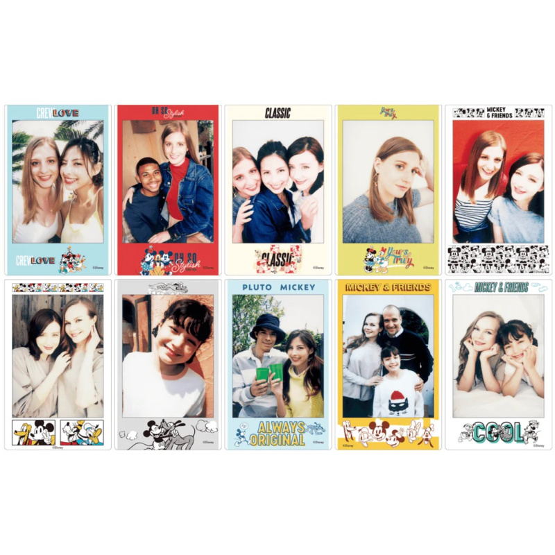FUJIFILM INSTAX MINI (DISNEY MICKEY & FRIENDS) 富士即影即有菲林相紙 (迪士尼米奇老鼠與朋友)