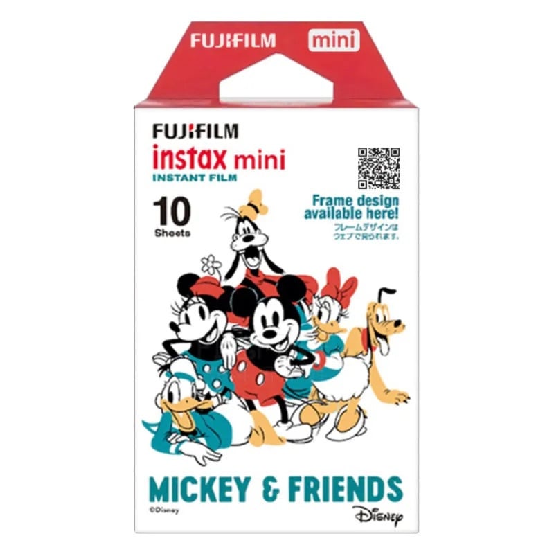 FUJIFILM INSTAX MINI (DISNEY MICKEY & FRIENDS) 富士即影即有菲林相紙 (迪士尼米奇老鼠與朋友)
