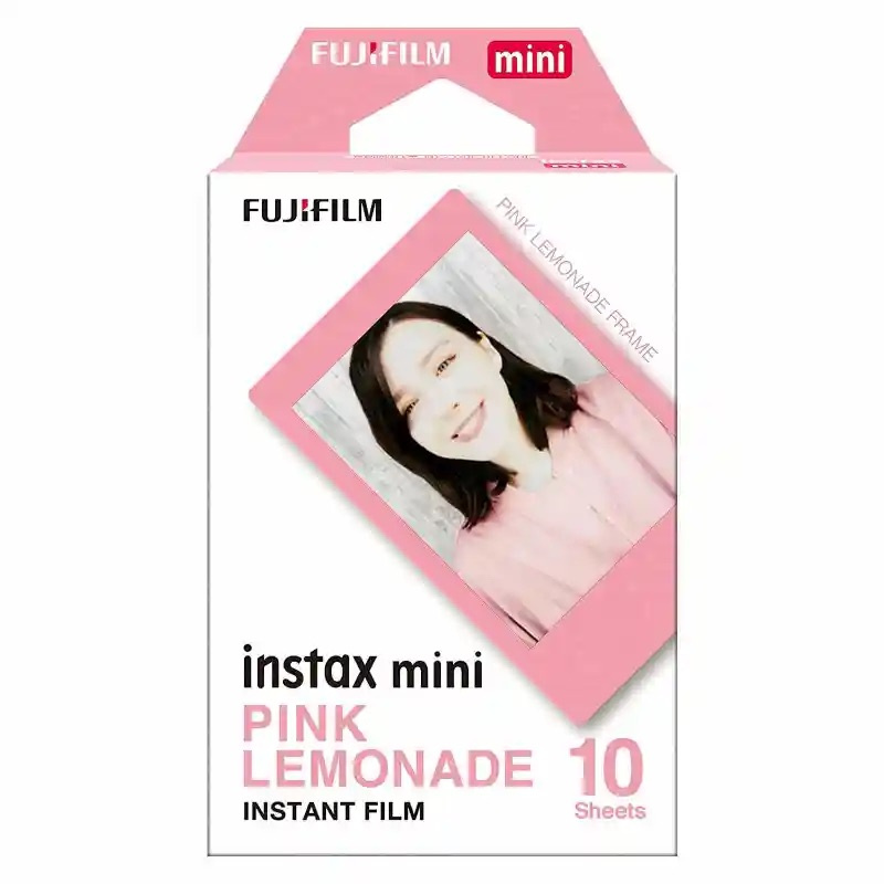 FUJIFILM INSTAX MINI FILM (PINK LEMONADE FRAME) 富士即影即有菲林相紙 (粉紅邊框)