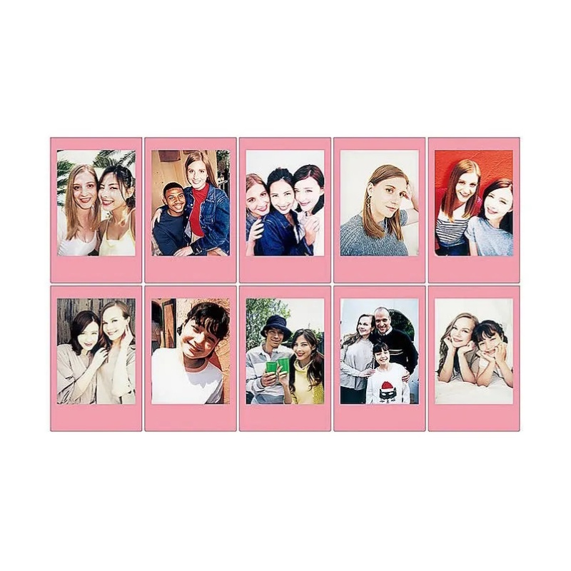 FUJIFILM INSTAX MINI FILM (PINK LEMONADE FRAME) 富士即影即有菲林相紙 (粉紅邊框)