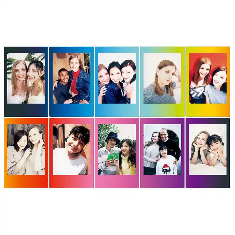 FUJIFILM INSTAX MINI FILM (RAINBOW) 富士即影即有菲林相紙 (彩虹漸變色)