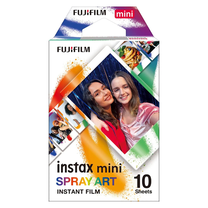 FUJIFILM INSTAX MINI FILM (SPRAY ART) 富士即影即有菲林相紙 (噴繪藝術)