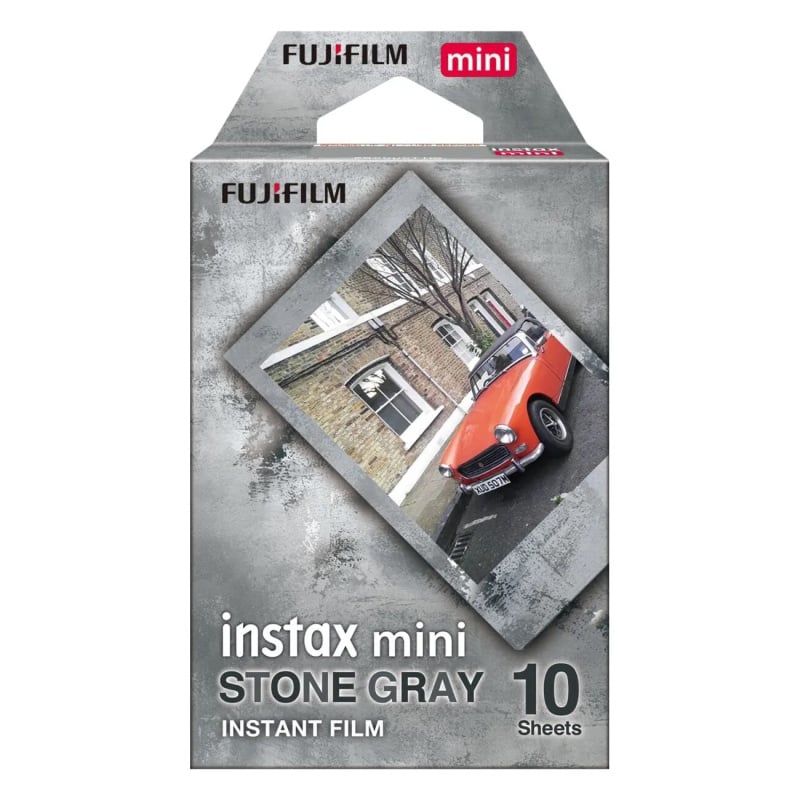 FUJIFILM INSTAX MINI FILM (STONE GRAY) 富士即影即有菲林相紙 (岩石灰)