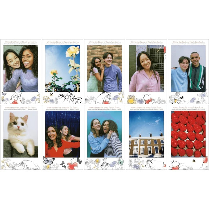 FUJIFILM INSTAX MINI FILM (DISNEY WINNIE THE POOH) 富士即影即有菲林相紙 (迪士尼小熊維尼)