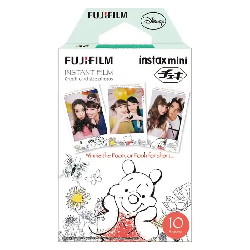FUJIFILM INSTAX MINI FILM (DISNEY WINNIE THE POOH) 富士即影即有菲林相紙 (迪士尼小熊維尼)