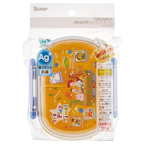 Skater-迪士尼反斗奇兵/玩具總動員銀離子 AG+抗菌兒童便當盒兒童午餐盒飯盒360ml(日本直送&日本製造)