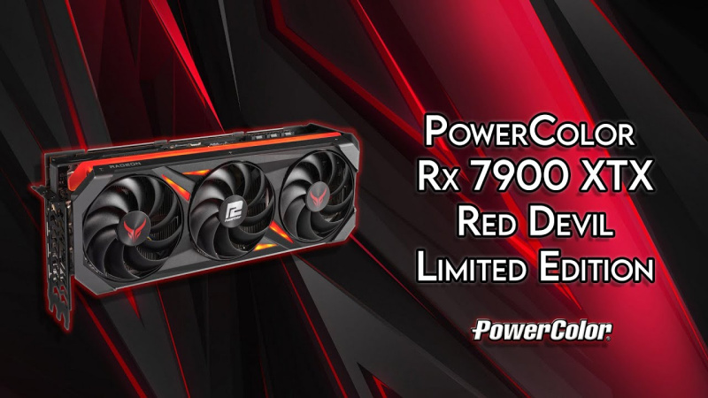 PowerColor Red Devil AMD Radeon RX 7900 XTX 24GB GDDR6 Limited Edition