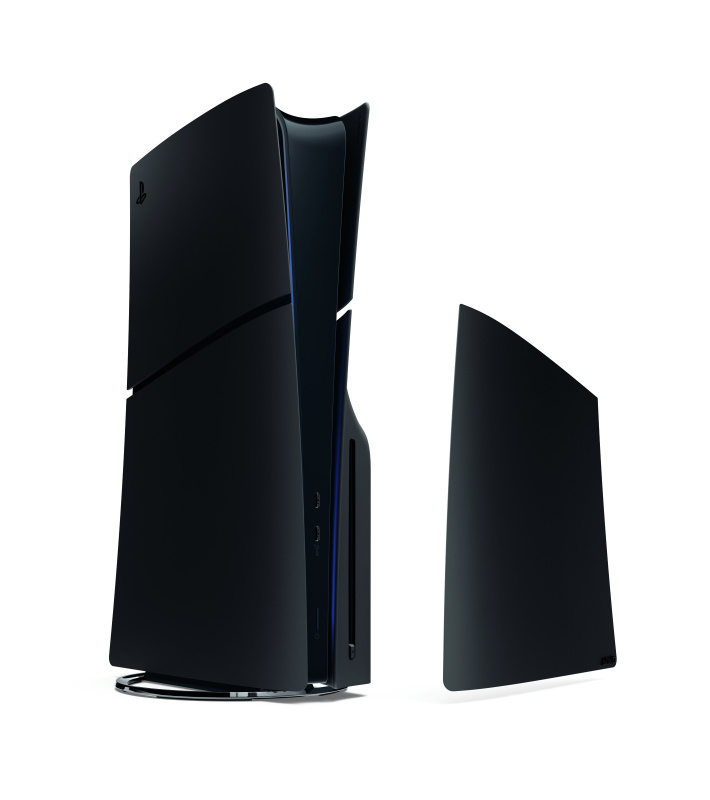 PlayStation®5 主機保護殼（PS5 Slim）- 午夜黑