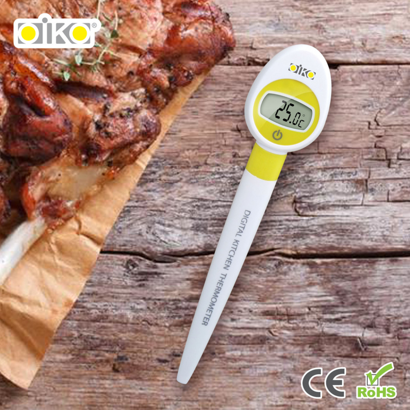 OiKO 廚房用探針式溫度計 KC-101 (雞蛋造型)  #烘焙 #耐熱 #耐高溫 #餐廚 #食品級  #廚房 #溫度計 #探針式 #電子溫度計 #測肉溫 #烤箱 #焗爐 #氣炸