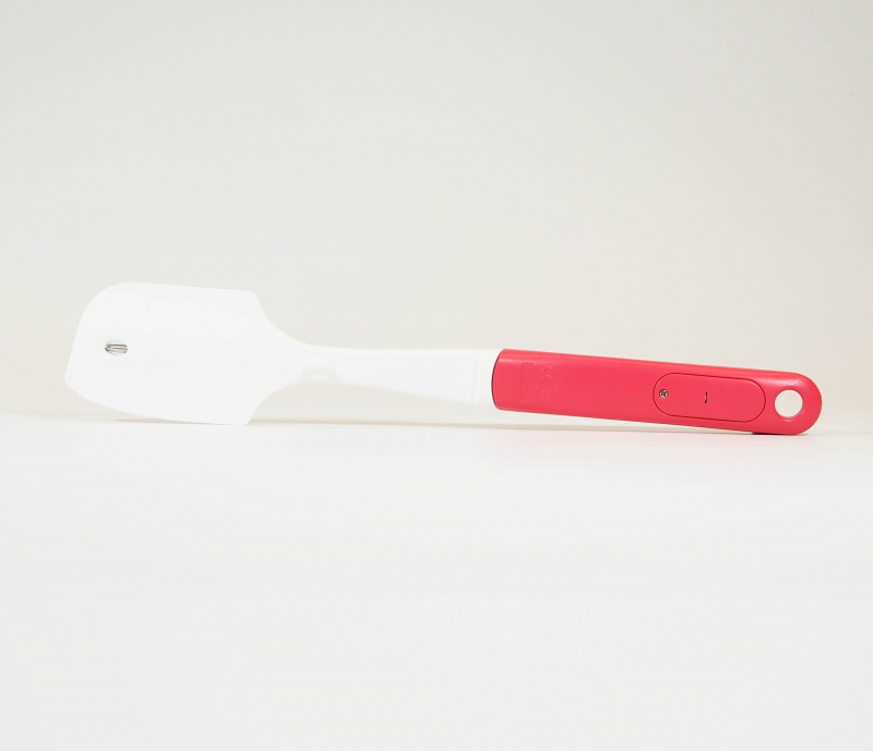 OiKO 二合一探針式溫度計連矽膠刮刀 KC-103-H903 (紅色) #抹刀 #烘焙 #耐熱 #耐高溫 #餐廚 #食品級 #矽膠 #耐熱矽膠 #廚房 #溫度計 #探針式 #電子溫度計 #烘培