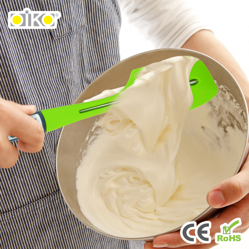 OiKO 二合一探針式溫度計連矽膠刮刀 KC-103-H903 (紅色) #抹刀 #烘焙 #耐熱 #耐高溫 #餐廚 #食品級 #矽膠 #耐熱矽膠 #廚房 #溫度計 #探針式 #電子溫度計 #烘培