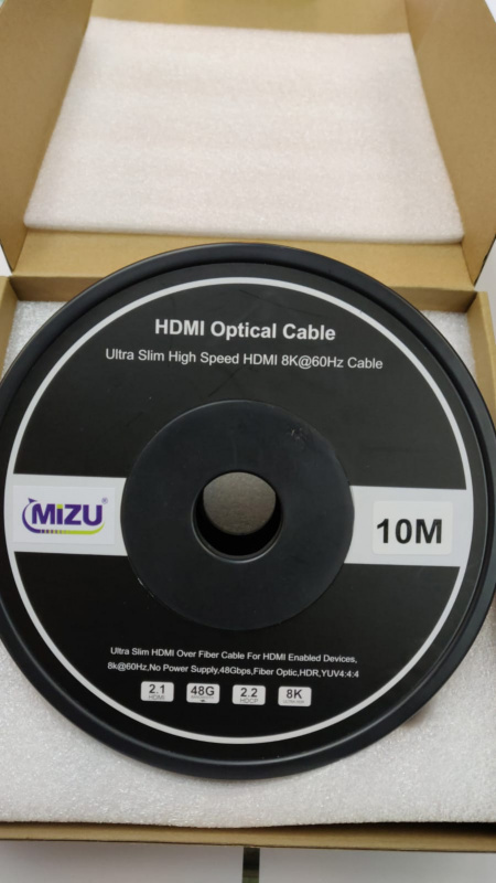 MIZU 10米 4K60Hz Aromed 光纖 HDMI 線 (87-43-2010)
