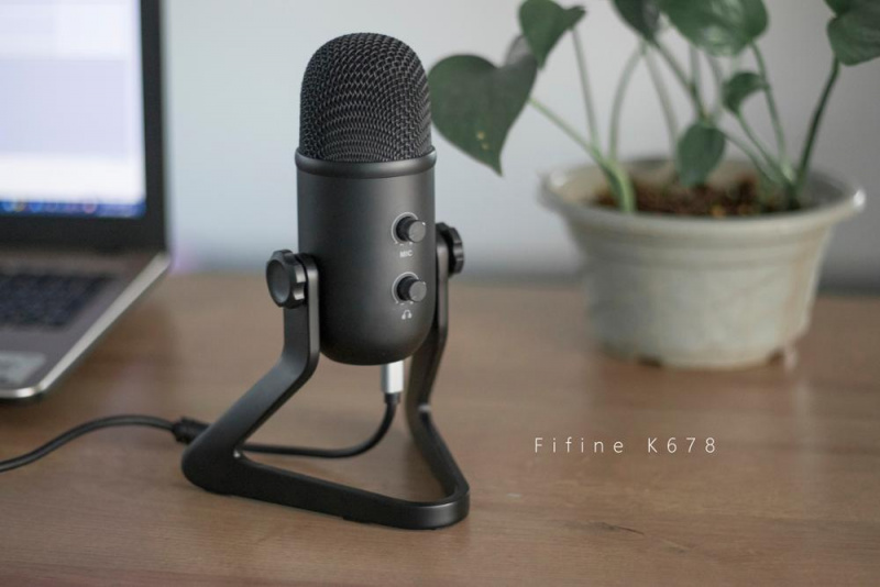 Fifine USB Condenser Microphone K678