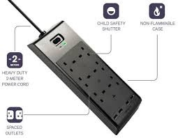 Targus SmartSurge™  防雷拖板