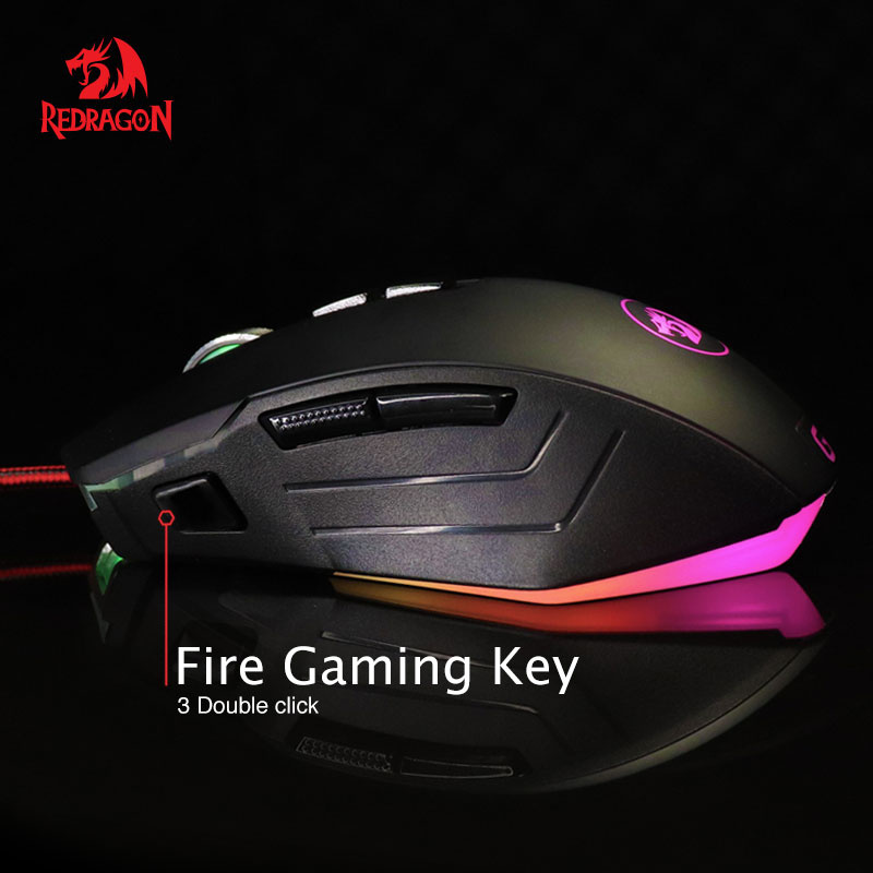 Redragon Dagger M715 Programmable RGB Gaming Mouse