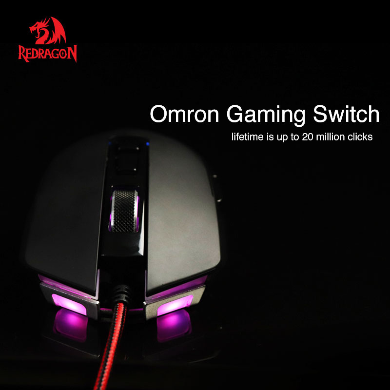 Redragon Dagger M715 Programmable RGB Gaming Mouse