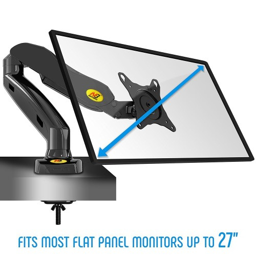 North Bayou F80 氣壓式桌面 17" - 27" 顯示器支架