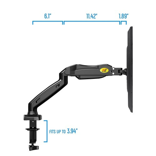 North Bayou F80 氣壓式桌面 17" - 27" 顯示器支架
