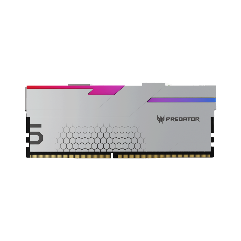 ACER Predator HERMES (16GB*2) DDR5  6400Mhz 32GB CL32 (HERMES-32GB-6400-1R8) BLACK / WHITE  [現金/轉數快優惠 $4250]