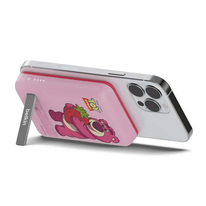 Belkin BoostCharge 磁力無線行動充電器 5K+支架 (勞蘇版, 迪士尼系列)