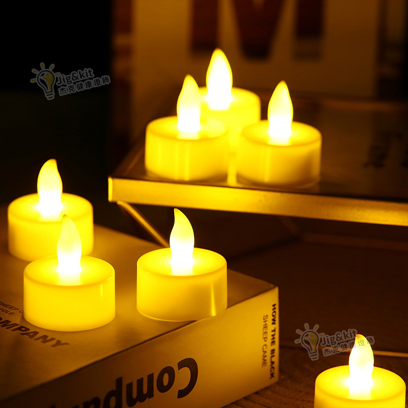 杰克-LED電子蠟燭 | 蠟燭燈 |  無煙蠟燭 |  節日生日婚慶酒吧氣氛佈置道具（3185）