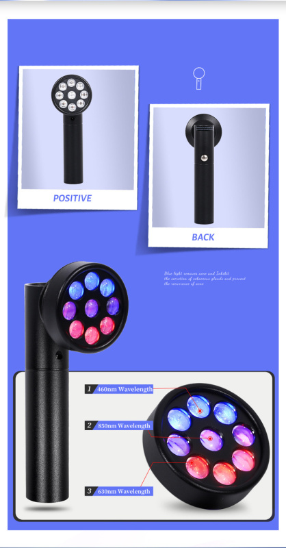 杰克-紅外線燈丨理療燈丨紅光燈丨便攜理療儀家用美容儀（4122）