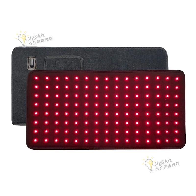 杰克-紅光紅外線理療腰帶丨腰部緩解疼痛丨熱敷紅光理療儀 丨黑色（4128）