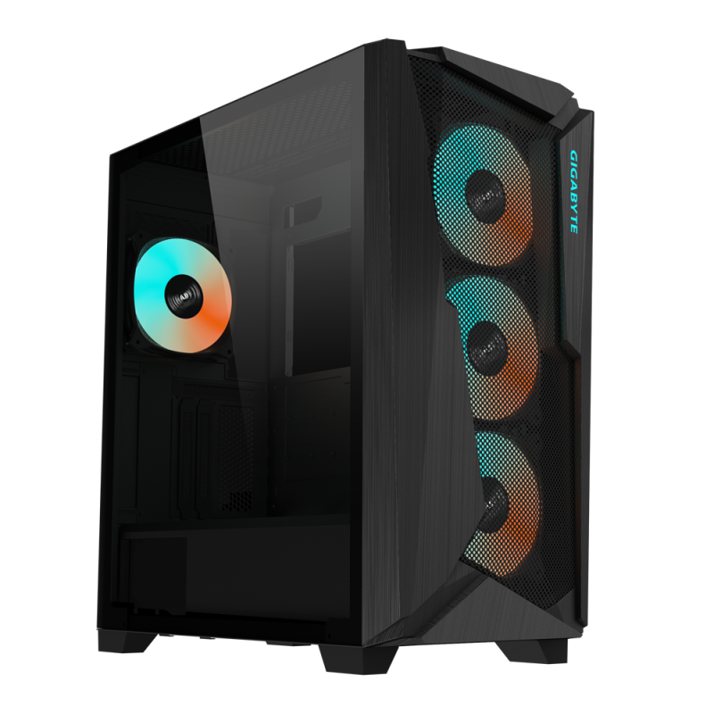 GIGABYTE C301 GLASS V2 - ATX ( Black / White ) GIGABYTE C301 GLASS V2 - ATX ( Black / White )