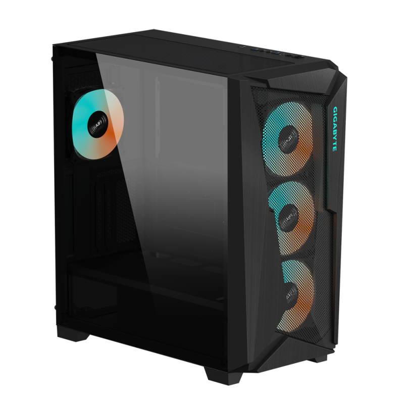 GIGABYTE C301 GLASS V2 - ATX ( Black / White ) GIGABYTE C301 GLASS V2 - ATX ( Black / White )