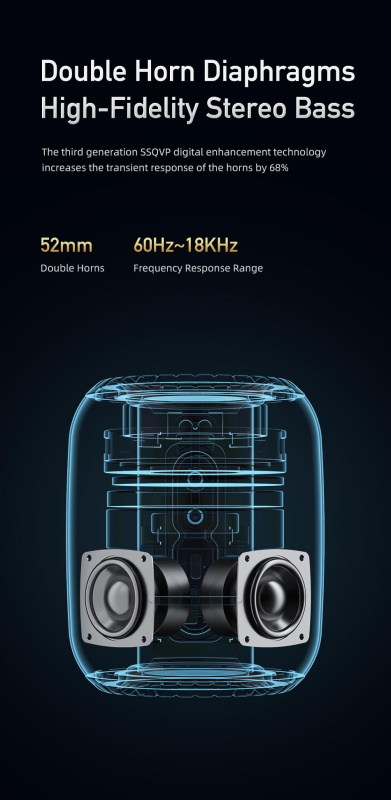 AWEI-Y526 可攜式戶外迷你藍牙音箱丨外出攜帶音箱丨黑色（2125）