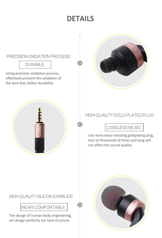 AWEI-ES-30TY 有線耳機丨入耳式丨低音丨有MIC丨環保線材丨聽歌打電話丨黑色 （2135）