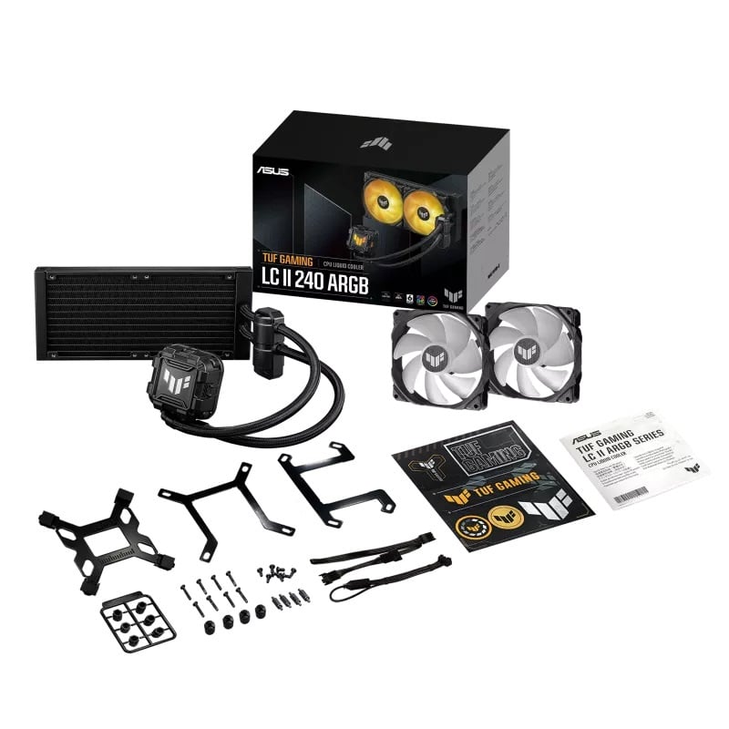 ASUS TUF Gaming LC II 240 ARGB ALL-IN-ONE CPU LIQUID COOLER ASUS TUF Gaming LC II 240 ARGB ALL-IN-ONE CPU LIQUID COOLER