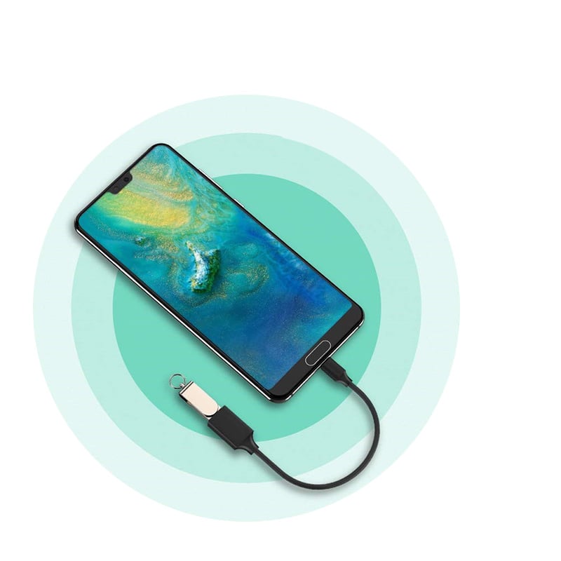 杰克-type-c otg連接線丨usb3.0數據線丨平板電腦u盤鍵盤丨移動設備延長線 丨Type-c轉A母(OTG)丨轉接頭延長頭（2113）