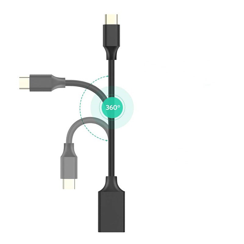杰克-type-c otg連接線丨usb3.0數據線丨平板電腦u盤鍵盤丨移動設備延長線 丨Type-c轉A母(OTG)丨轉接頭延長頭（2113）